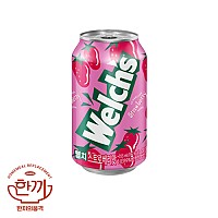 웰치스딸기(뚱)355ml캔(농심)