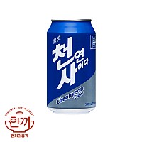 천연사이다(뚱)355ml캔(일화)