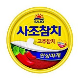 참치캔-고추100g(사조)