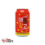 스마일애플망고(뚱)340ml캔(연호)