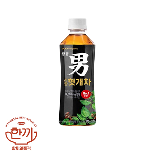 진한헛개차340ml펫(광동)
