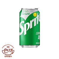 스프라이트(제로)355ml캔(코카)