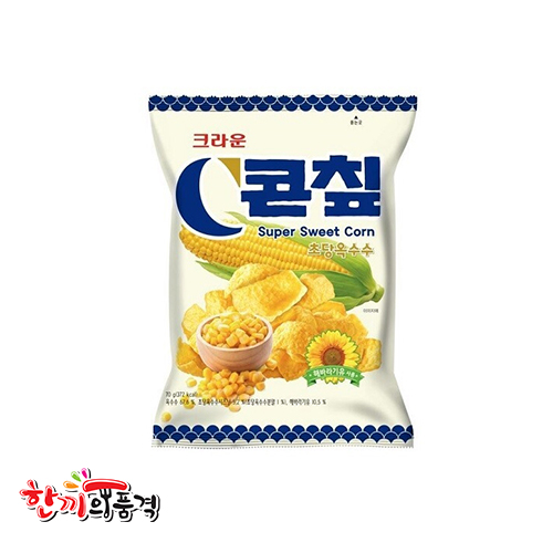 콘칩초당옥수수(크라운제과)