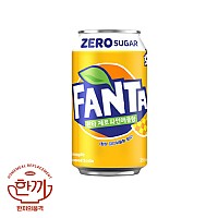 환타(제로)파인(뚱)355ml캔(코카)