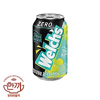 웰치스(제로)샤인머스캣(뚱)355ml캔(농심)
