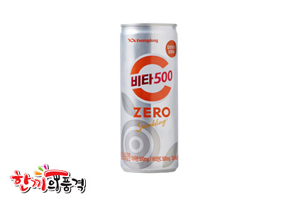 비타500스파클링(제로)250ml캔(광동)