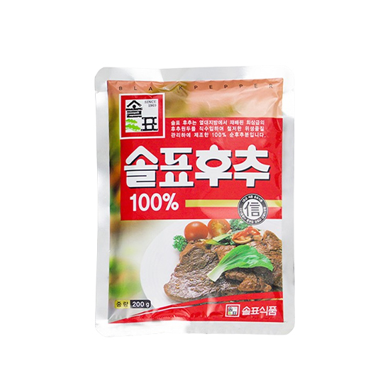 솔표후추200g