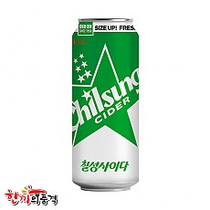 칠성사이다490ml캔(롯데칠성)