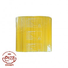 (28cm)스트롱7mm(일자,노랑,롱빨대)