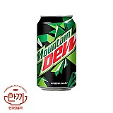 마운틴듀(뚱)355ml캔(롯데칠성)