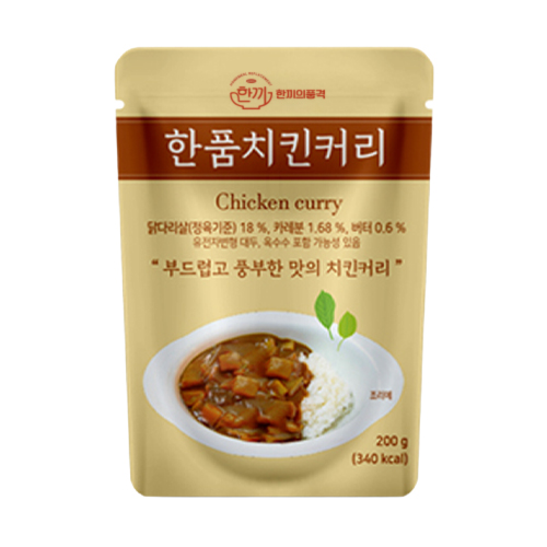 한품-(상온)치킨커리덮밥소스